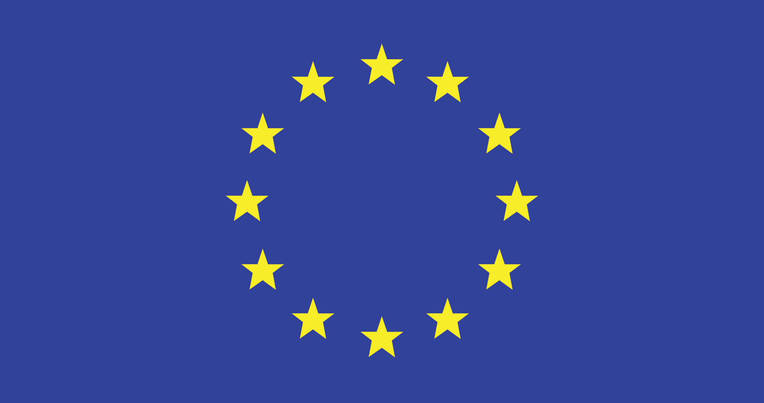 Illustration of European Union flag
