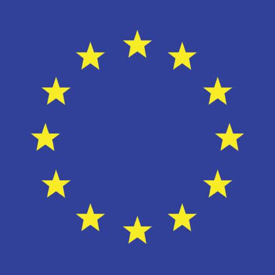 Illustration of European Union flag
